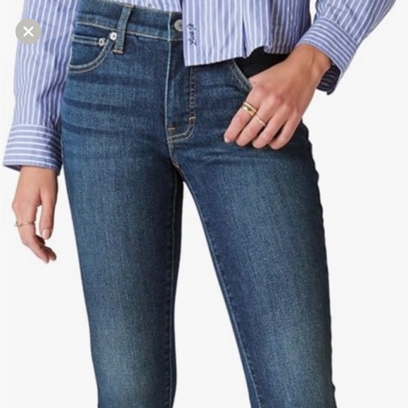 Lucky Brand Ava Crop Mid Rise denim  jeans size 2
26 waist - Picture 6 of 6